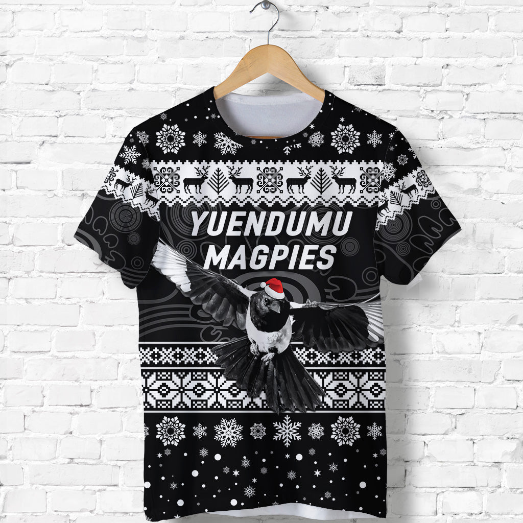 yuendumu-magpies-football-club-t-shirt-christmas-simple-style-black