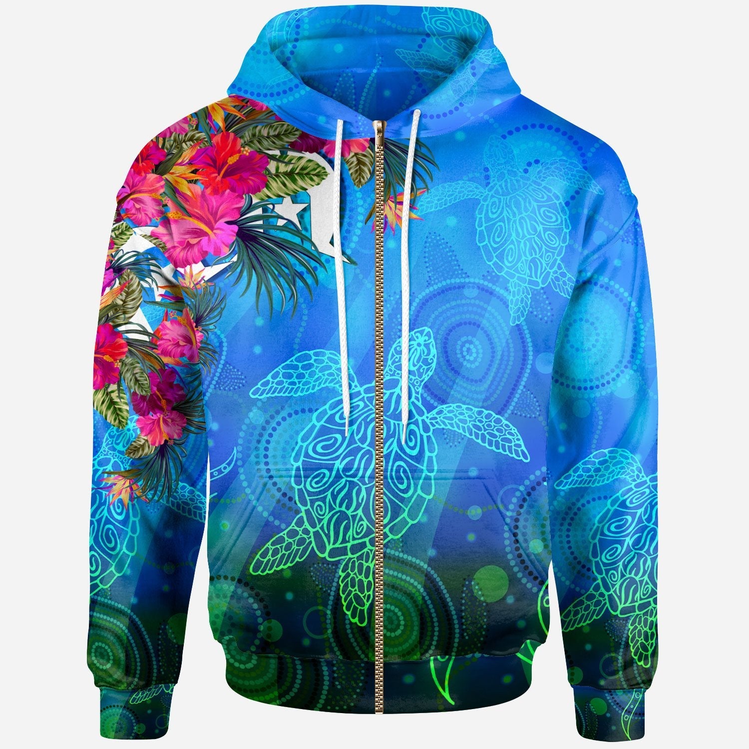 zio-hoodie-torres-strait-blue-sea-with-hibiscus