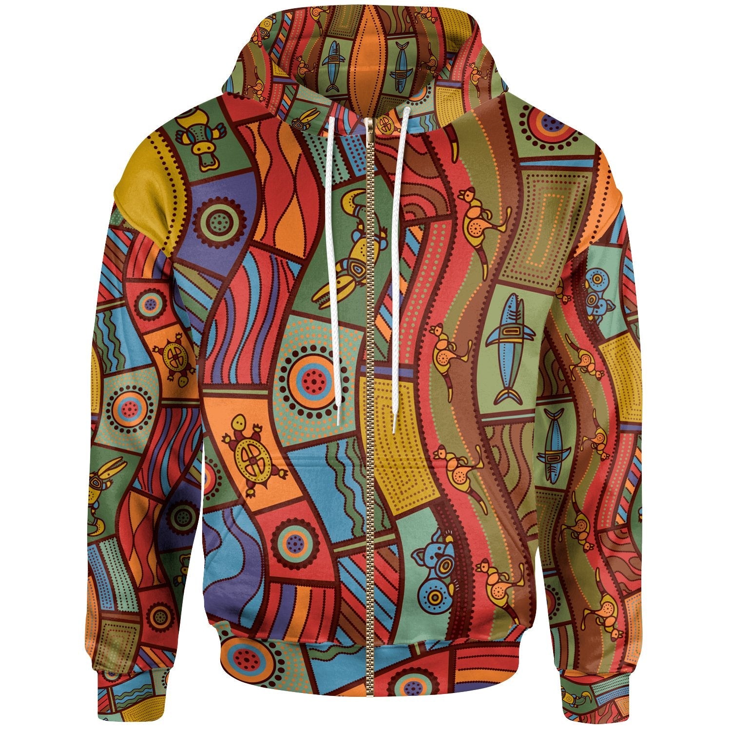 zip-up-hoodie-aboriginal-art-with-animals