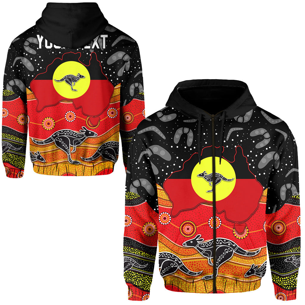 custom-personalised-aboriginal-flag-zip-hoodie-map-aussie