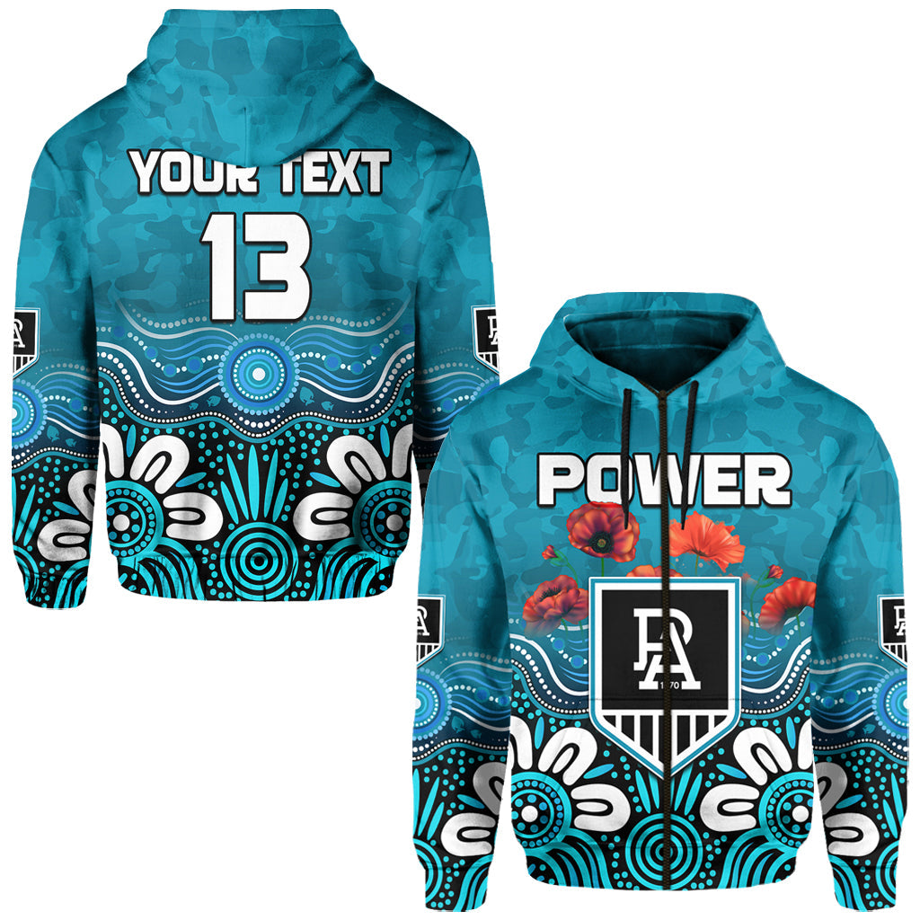 custom-text-and-number-power-anzac-2022-hoodie-port-adelaide-aboriginal-remember-them