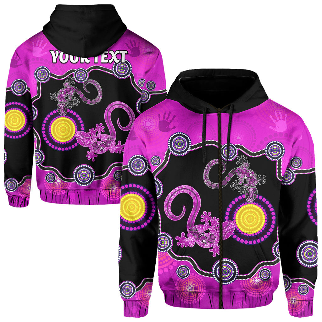 custom-personalised-aboriginal-lizard-zip-hoodie-attracted-australia-version-purple