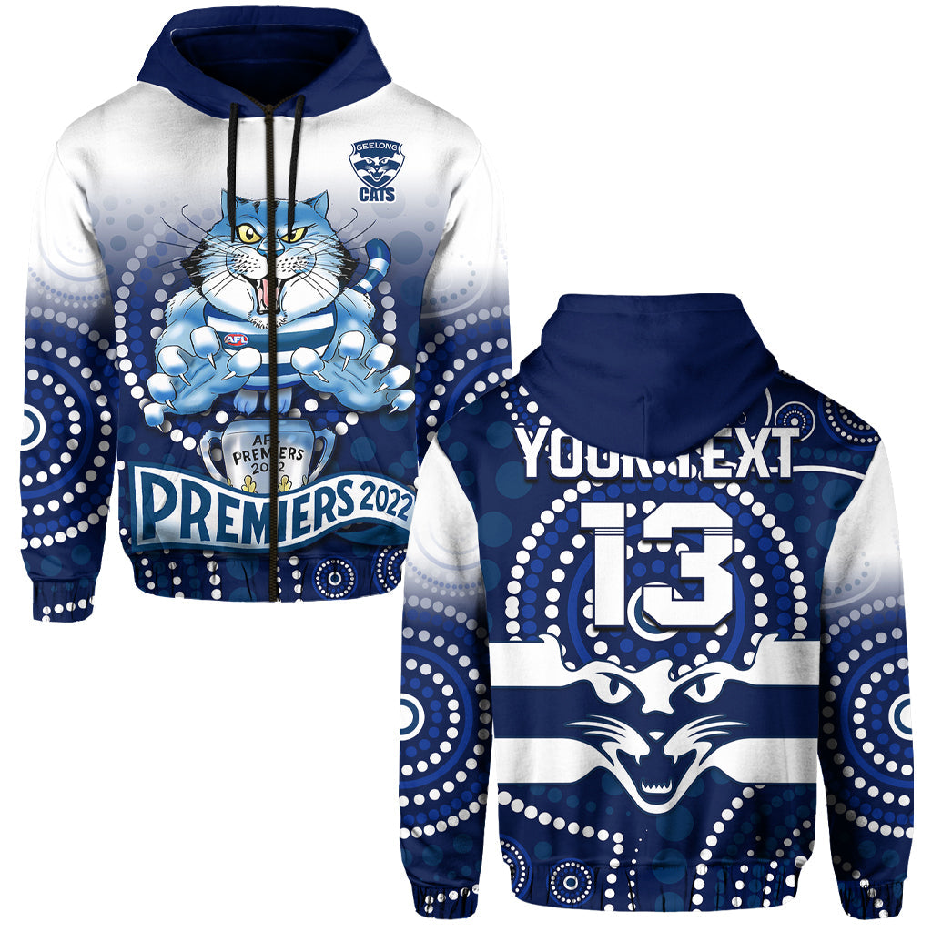 custom-text-and-number-cats-football-hoodie-aboriginal-australian-premiers-2022-proud-geelong-cartoon