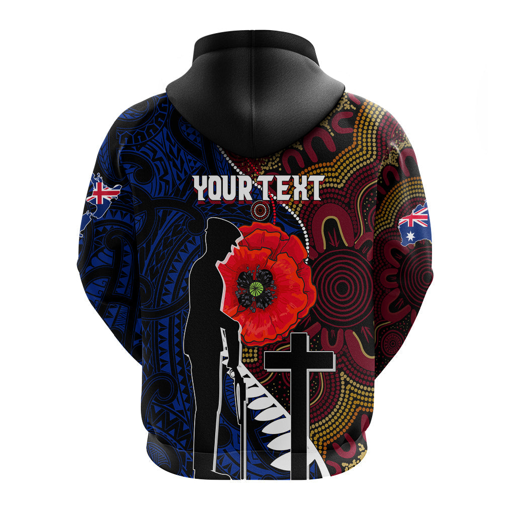 custom-personalised-aboriginal-mix-maori-anzac-day-hoodie-lest-we-forget