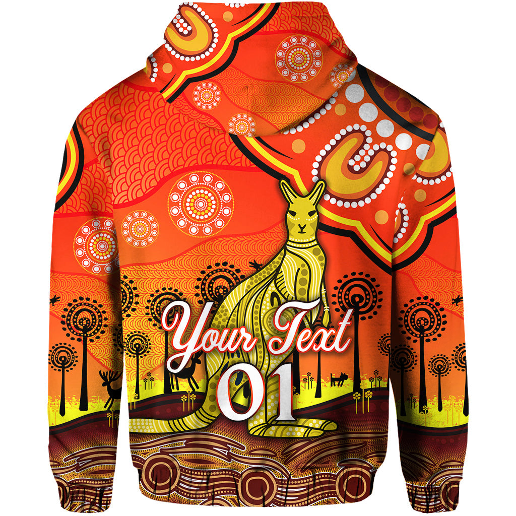 custom-personalised-aboriginal-art-kangaroo-hoodie-indigenous-unique-vibes-orange