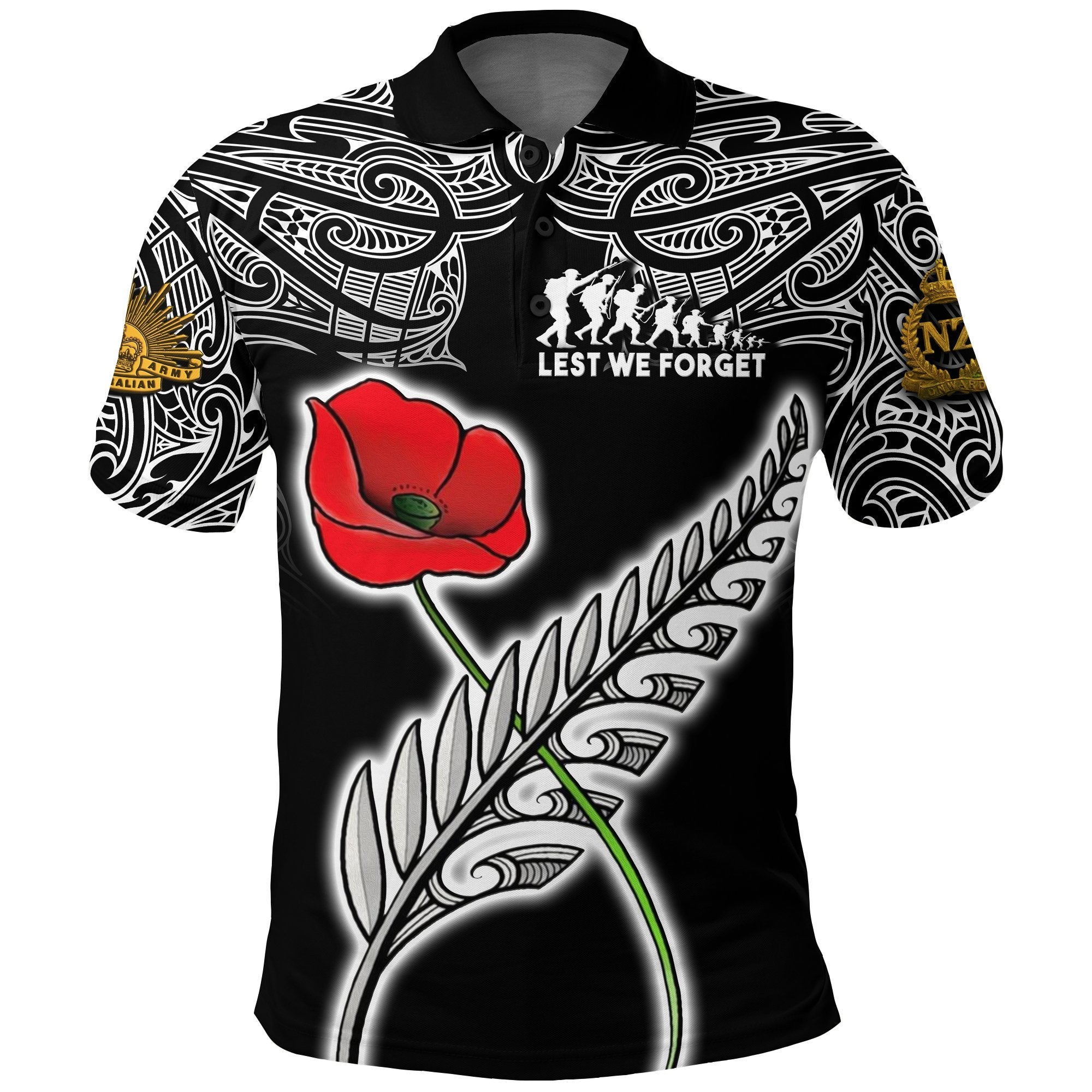 anzac-australia-and-new-zealand-polo-shirt-poppy-fern-lest-we-forget-golf-shirt