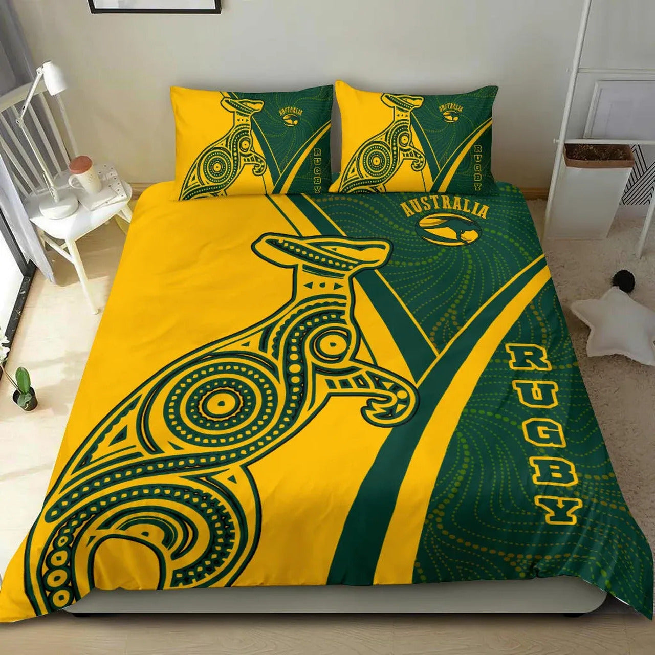 australia-bedding-set-australian-kangaroo-aboriginal-patterns