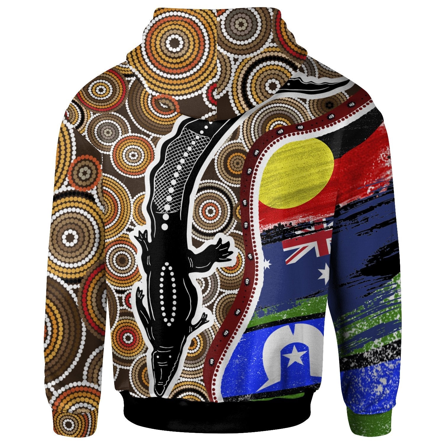 hoodie-australian-aboriginal-crocodile-with-naidoc-flags