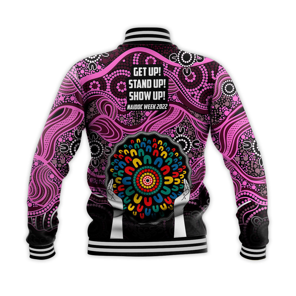 broncos-rugby-baseball-jacket-naidoc-week-2022-pink-style