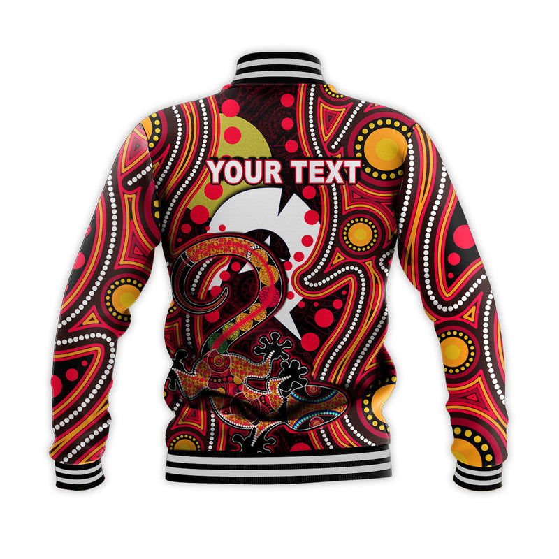 custom-personalised-naidoc-aboriginal-lizard-baseball-jacket-red-style