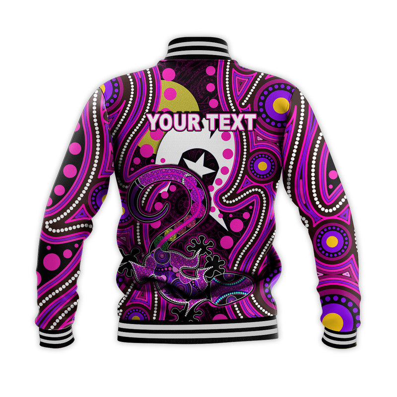 custom-personalised-naidoc-aboriginal-lizard-baseball-jacket-pink-style