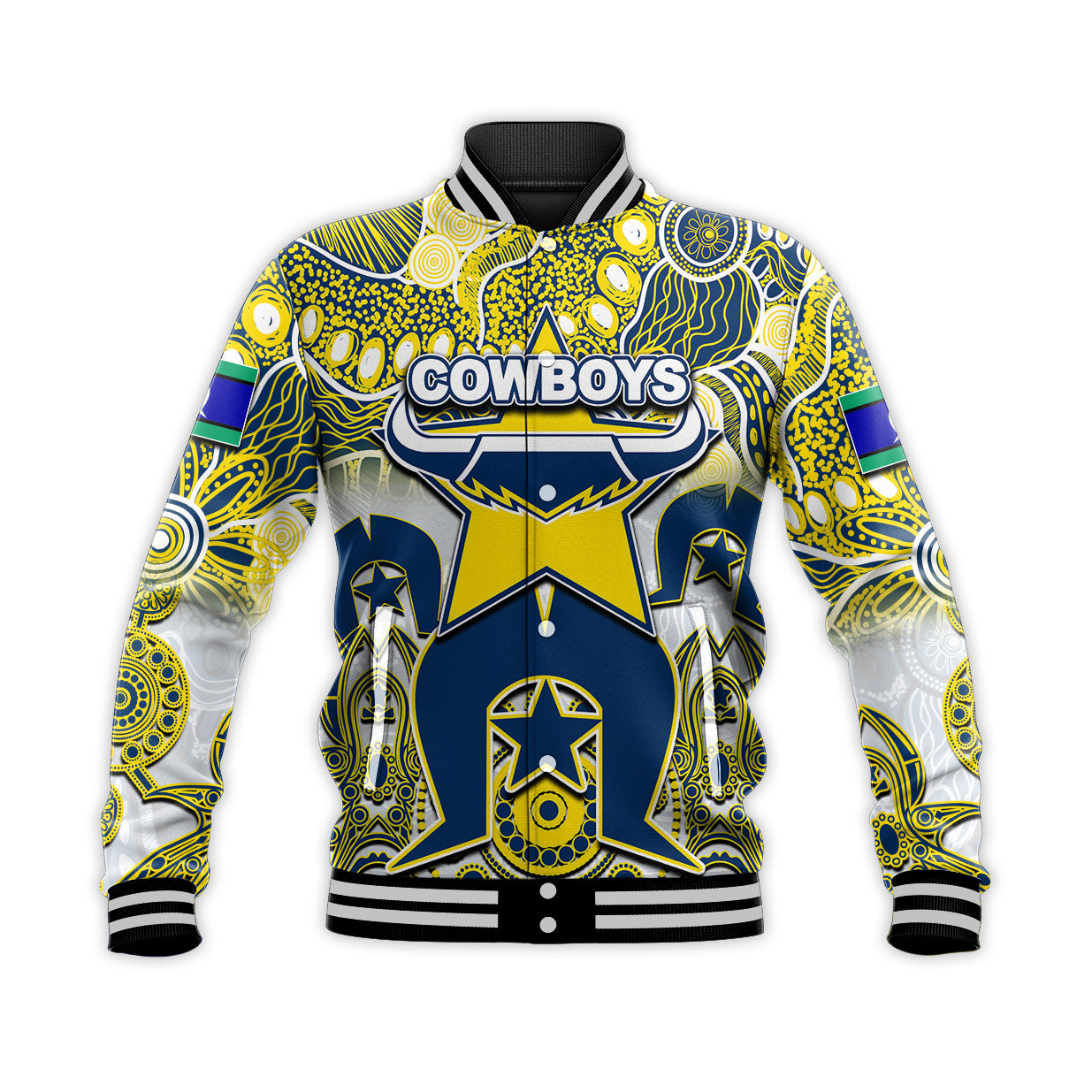 custom-personalised-cowboys-torres-strait-islanders-mix-aboriginal-baseball-jacket