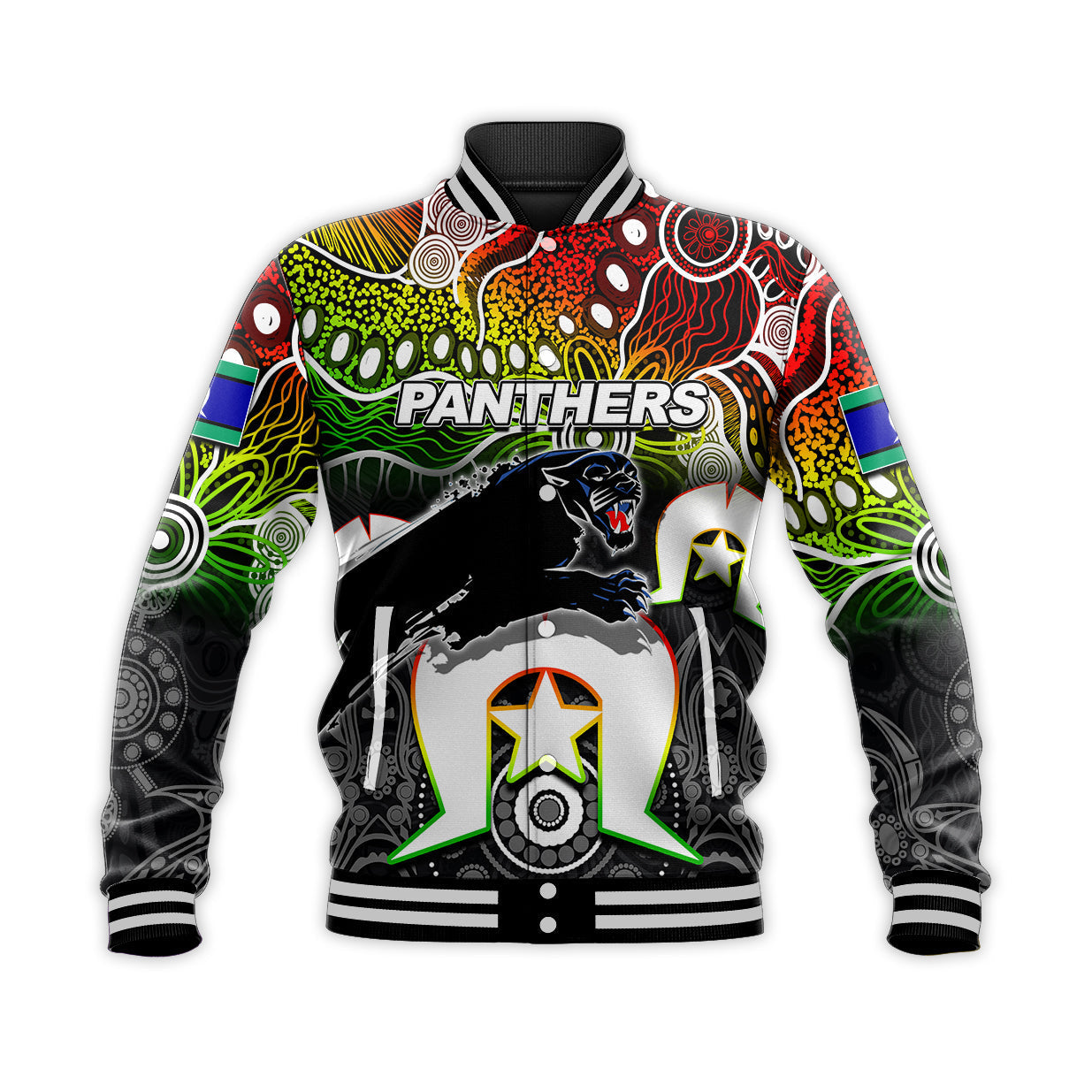 custom-personalised-panthers-torres-strait-islanders-mix-aboriginal-baseball-jacket