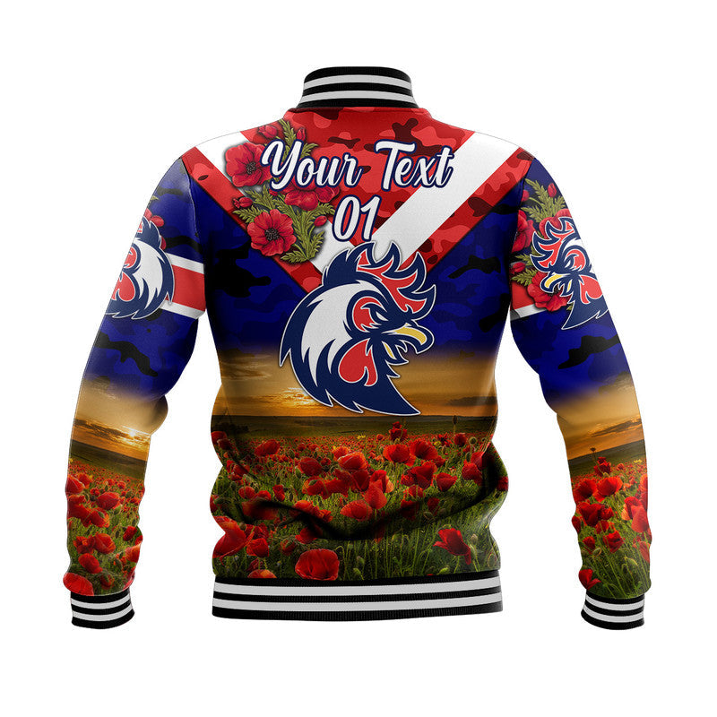 custom-personalised-sydney-roosters-anzac-2022-baseball-jacket-poppy-flowers-vibes-blue