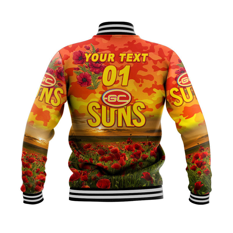 custom-personalised-gold-coast-suns-anzac-baseball-jacket-poppy-vibes