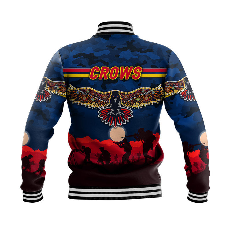 adelaide-crows-anzac-baseball-jacket-simple-style-navy-blue