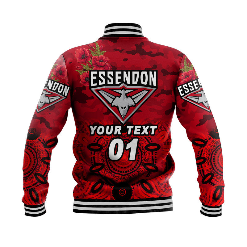 custom-personalised-essendon-bombers-anzac-baseball-jacket-indigenous-vibes-red