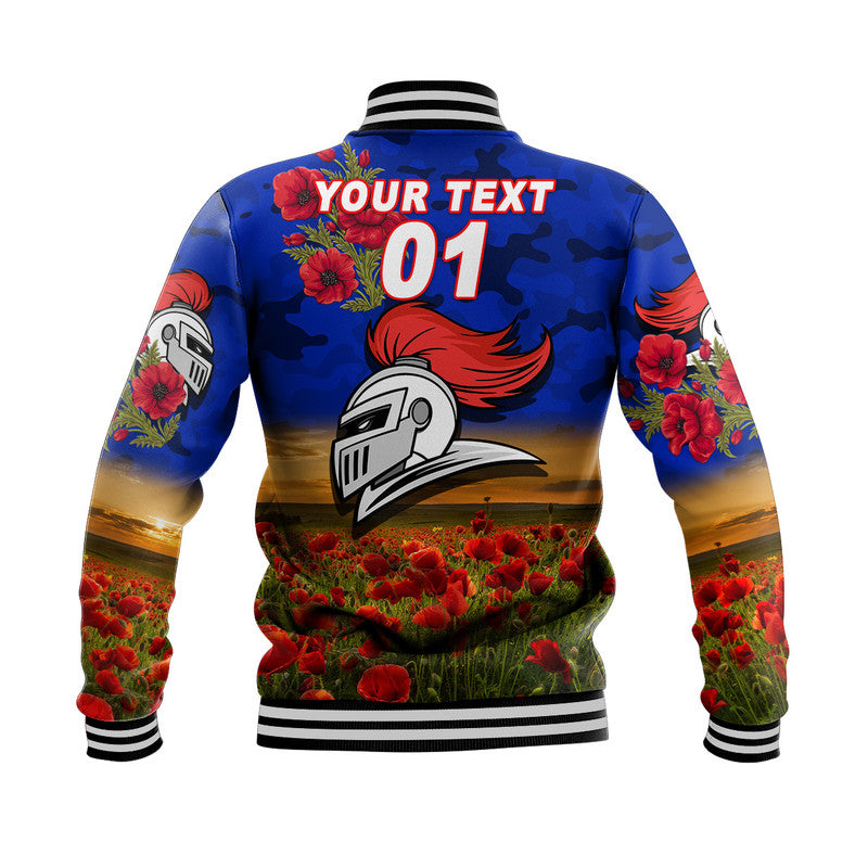 custom-personalised-newcastle-knights-anzac-2022-baseball-jacket-poppy-flowers-vibes