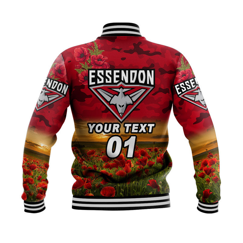 custom-personalised-essendon-bombers-anzac-baseball-jacket-poppy-vibes-red