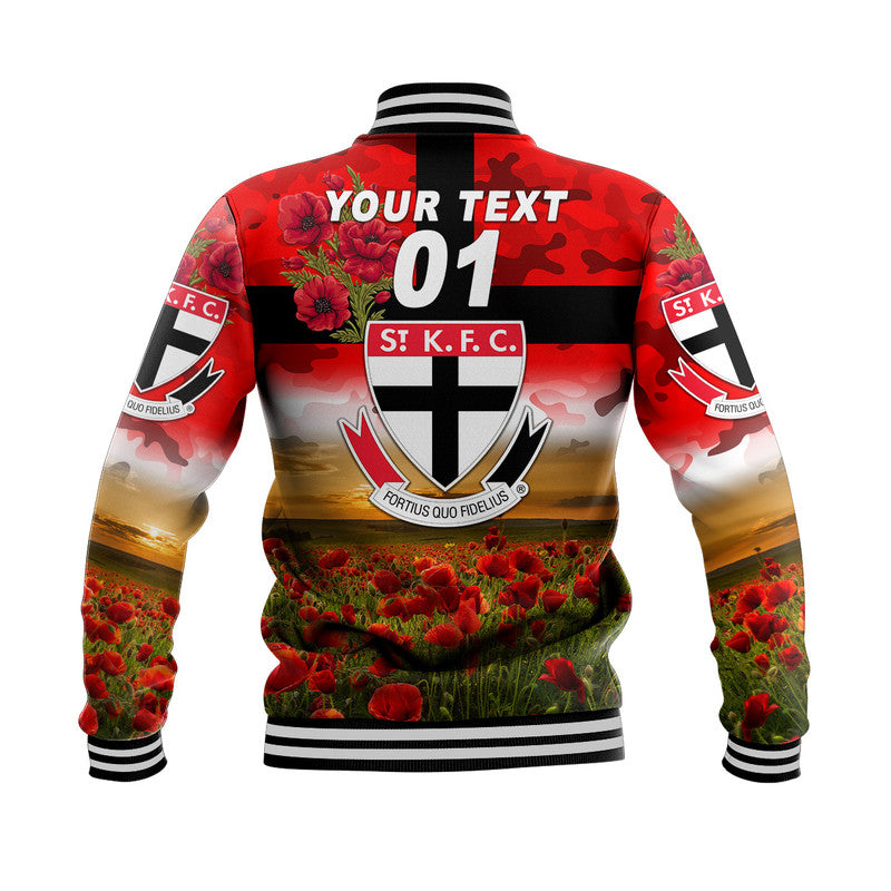 custom-personalised-st-kilda-saints-anzac-baseball-jacket-poppy-vibes