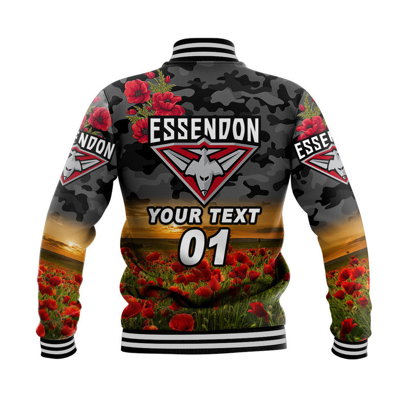 custom-personalised-essendon-bombers-anzac-baseball-jacket-poppy-vibes-black