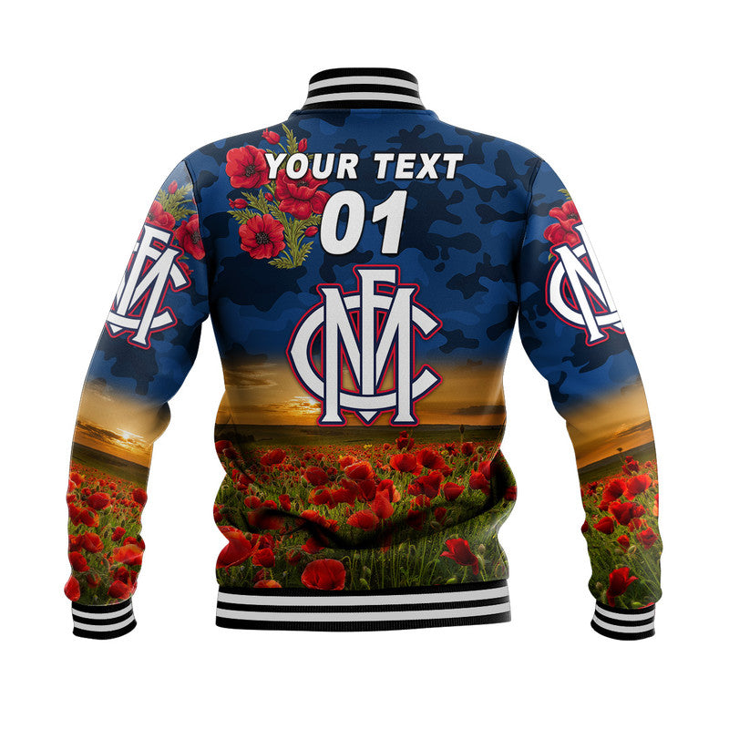 custom-personalised-melbourne-demons-anzac-baseball-jacket-poppy-vibes