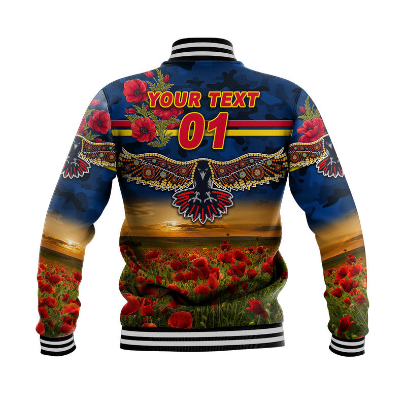 custom-personalised-adelaide-crows-anzac-baseball-jacket-poppy-vibes-navy-blue