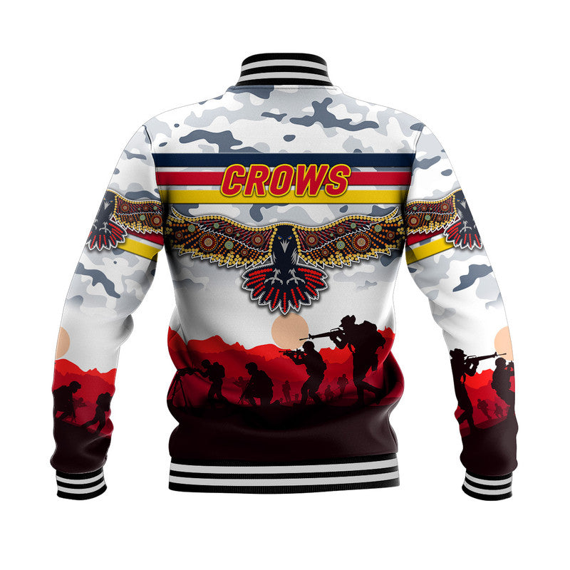 adelaide-crows-anzac-baseball-jacket-simple-style-white