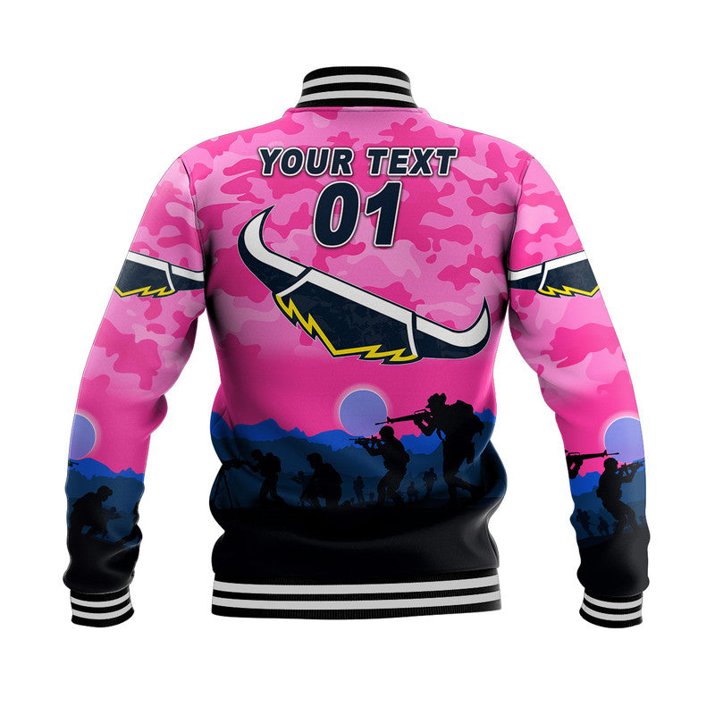 custom-personalised-north-queensland-cowboys-anzac-2022-baseball-jacket-simple-style-pink