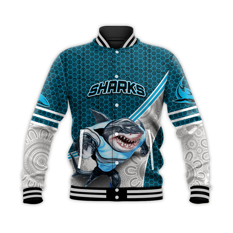 custom-personalised-sharks-rugby-baseball-jacket-mix-aboriginal-simple