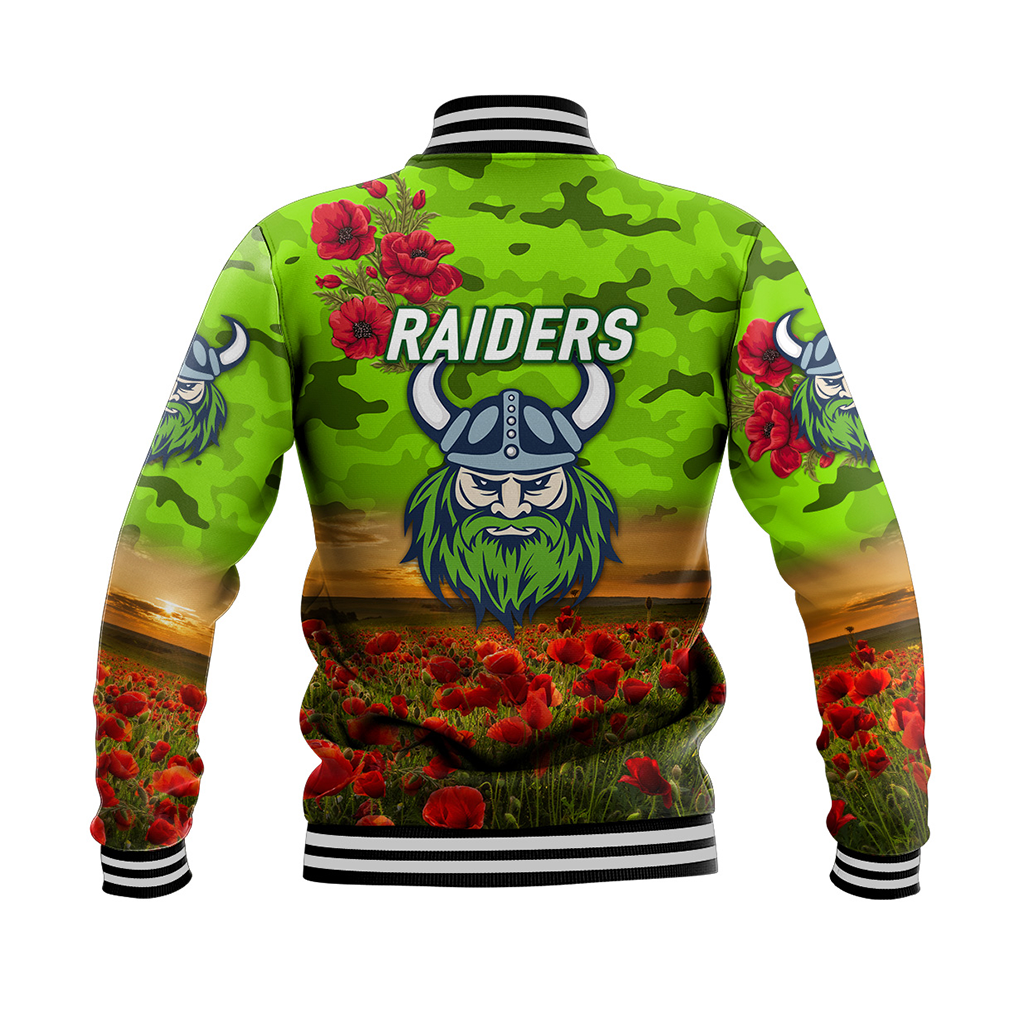 canberra-raiders-anzac-2022-baseball-jacket-poppy-flowers-vibes