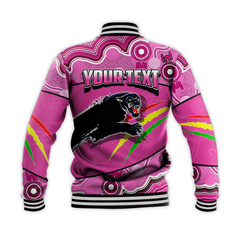 custom-personalised-panthers-rugby-baseball-jacket-aboriginal-basic-style-pink