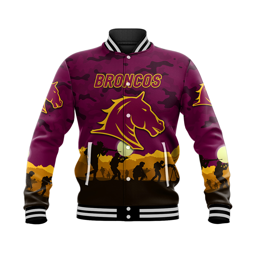 brisbane-broncos-anzac-2022-baseball-jacket-simple-style-maroon