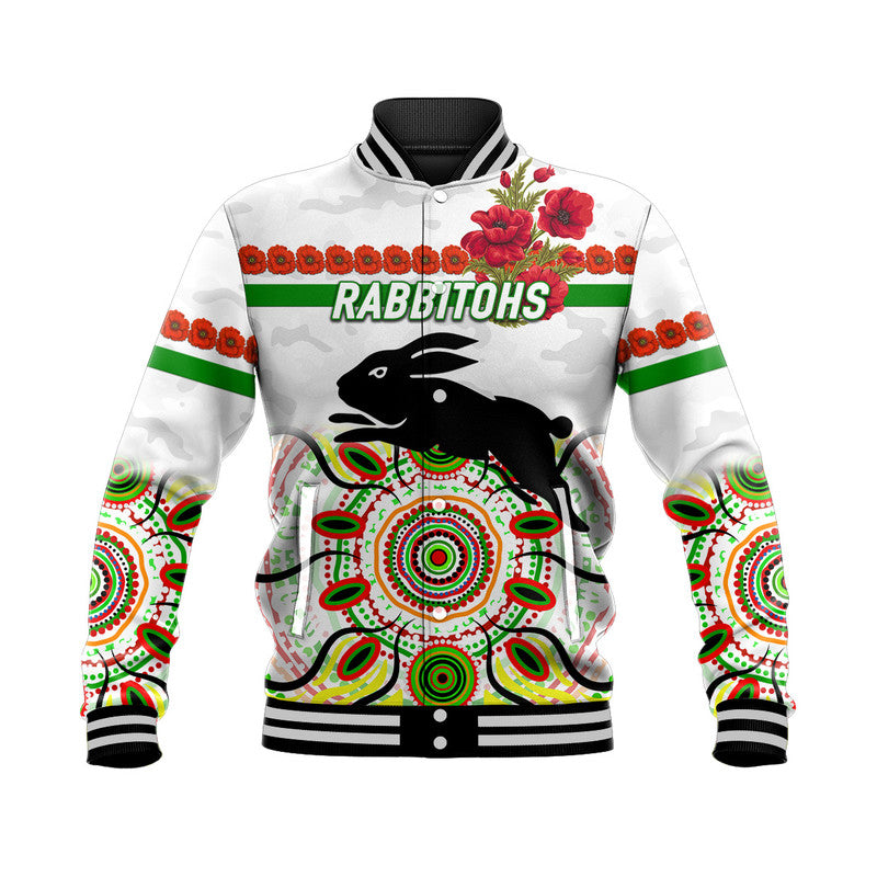 custom-personalised-south-sydney-rabbitohs-anzac-2022-baseball-jacket-indigenous-vibes-white