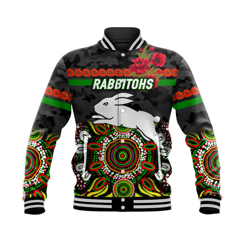 south-sydney-rabbitohs-anzac-2022-baseball-jacket-indigenous-vibes-black