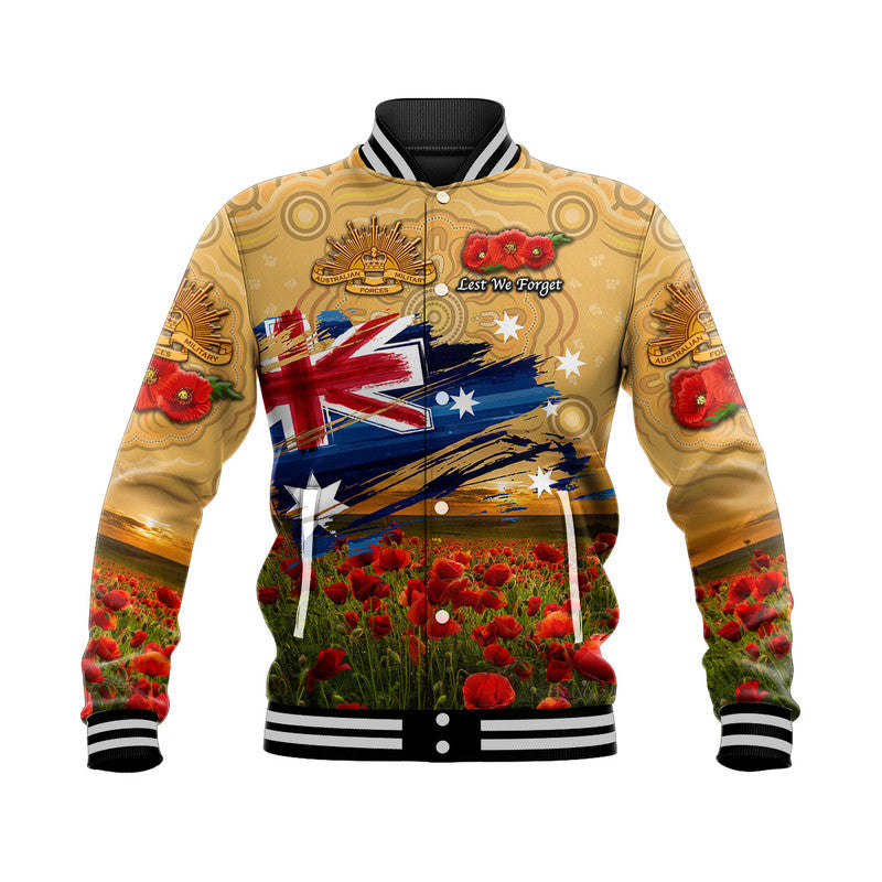 australia-aboriginal-anzac-baseball-jacket-poppy-vibes-gold