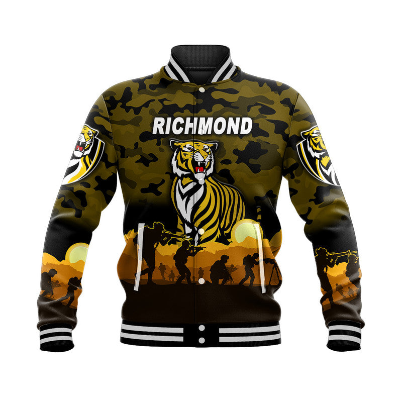 custom-personalised-richmond-tigers-anzac-baseball-jacket-simple-style-black