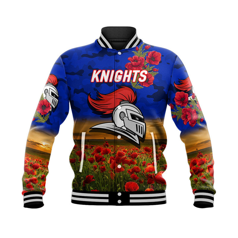 custom-personalised-newcastle-knights-anzac-2022-baseball-jacket-poppy-flowers-vibes