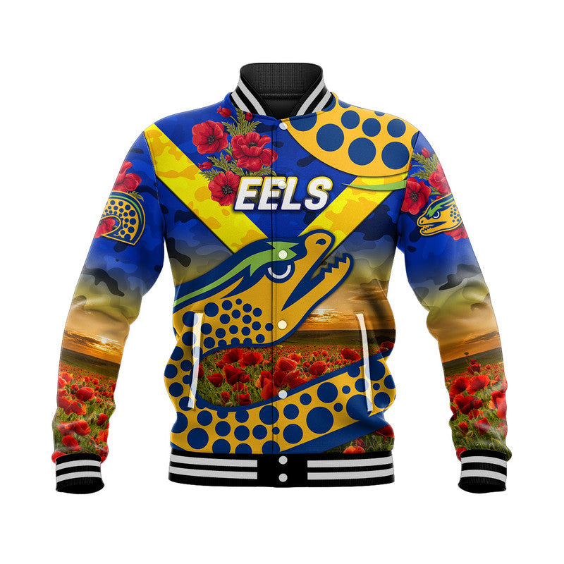 custom-personalised-parramatta-eels-anzac-2022-baseball-jacket-poppy-flowers-vibes-blue