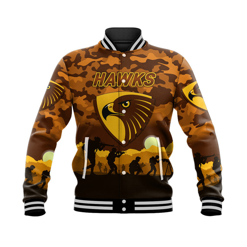 custom-personalised-hawthorn-hawks-anzac-baseball-jacket-simple-style