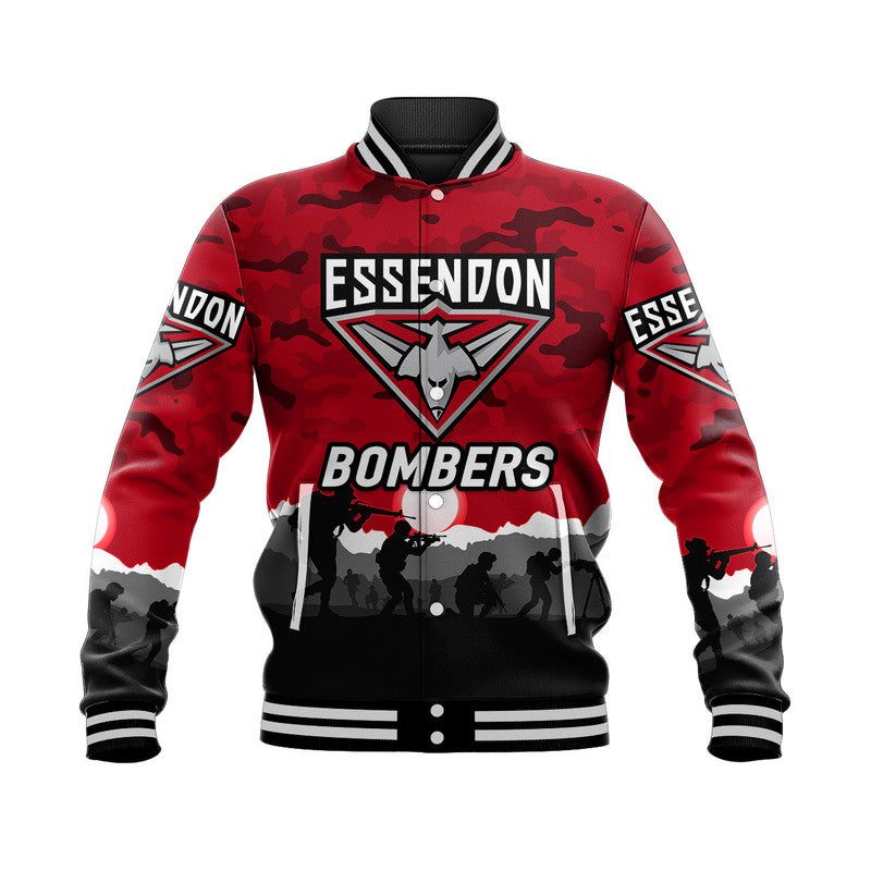 essendon-bombers-anzac-baseball-jacket-simple-style-red