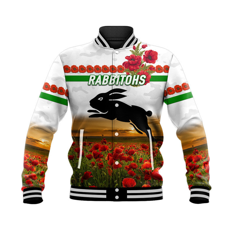 south-sydney-rabbitohs-anzac-2022-baseball-jacket-poppy-flowers-vibes-white