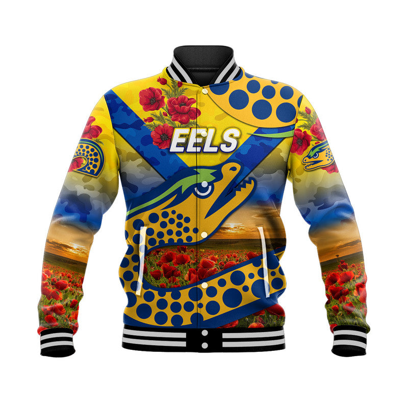 custom-personalised-parramatta-eels-anzac-2022-baseball-jacket-poppy-flowers-vibes-gold