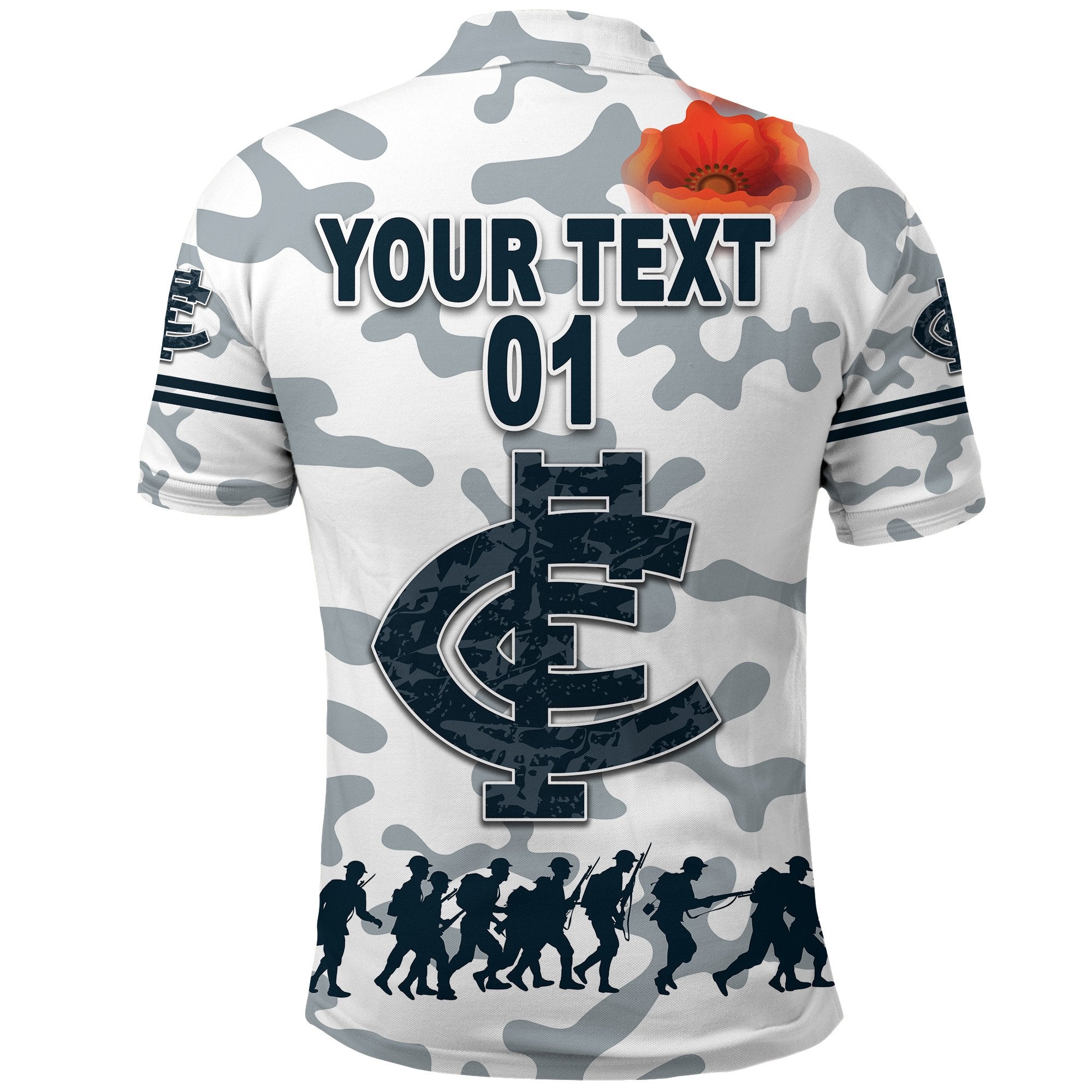 custom-personalised-carlton-polo-shirt-blues-anzac-vibes-white-custom-text-and-number