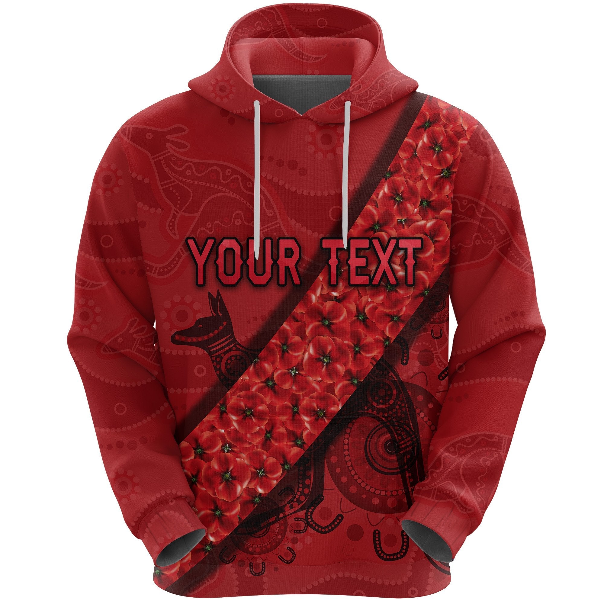 custom-personalised-essendon-bombers-hoodie-anzac-day-indigenous-red