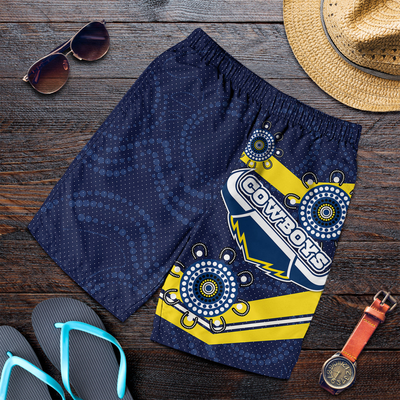 cowboys-rugby-men-shorts-custom-aussie-cowboys-men-shorts