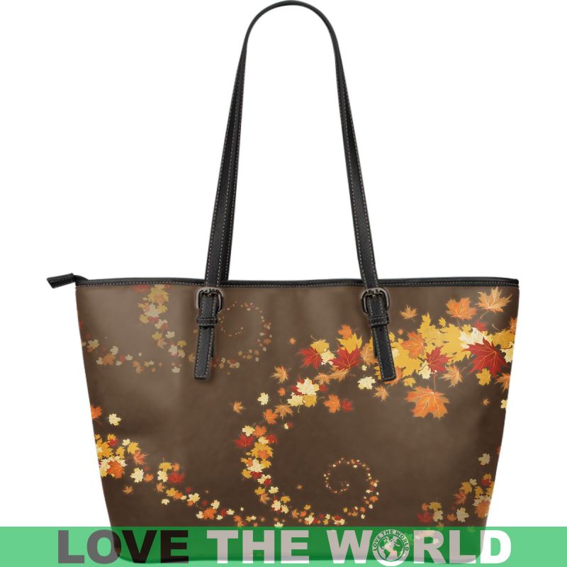 canada-maple-leaves-large-leather-tote-bag