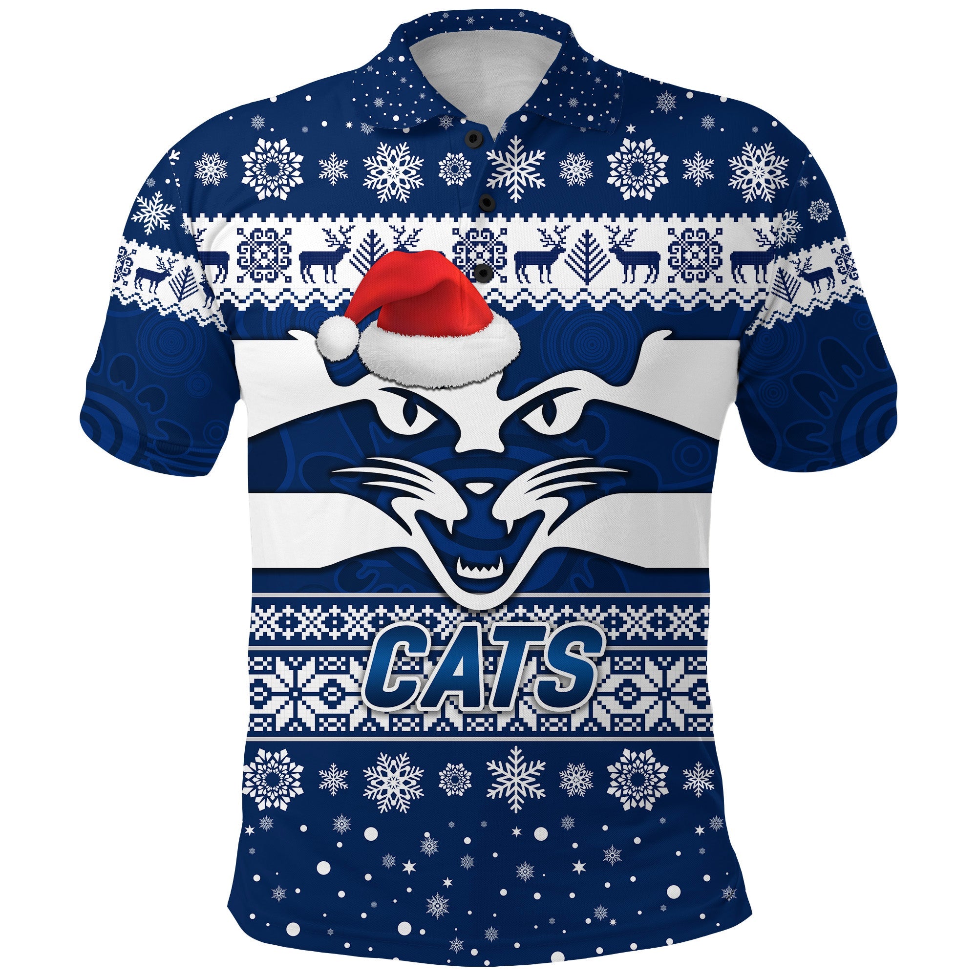 custom-personalised-geelong-cats-polo-shirt-christmas-simple-style