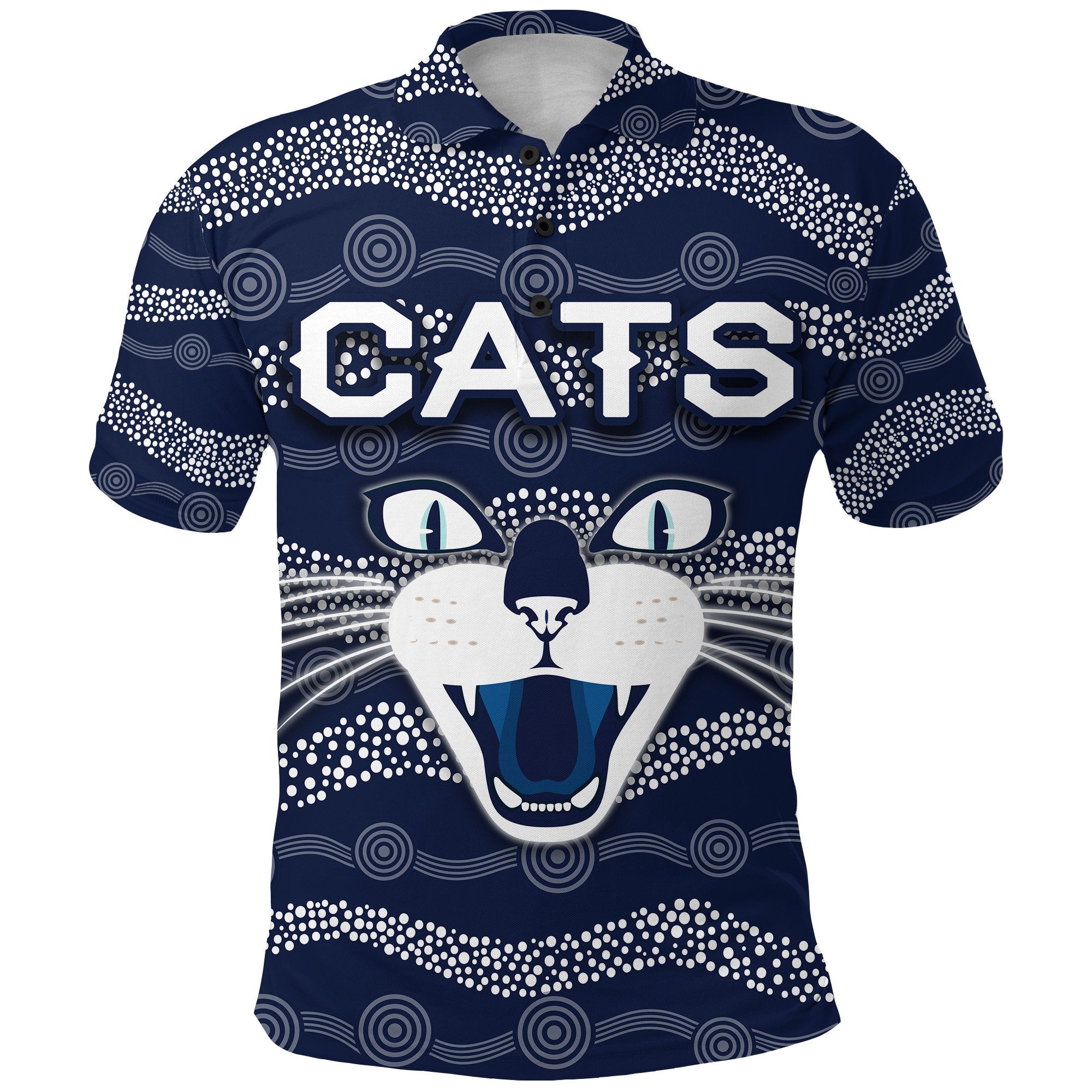 combo-polo-shirt-and-men-short-geelong-cats-indigenous-navy