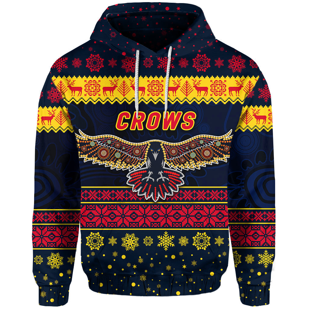 custom-personalised-adelaide-crows-hoodie-christmas-simple-style